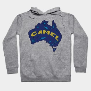 AUSTRALIA MAP AUSSIE CAMEL Hoodie